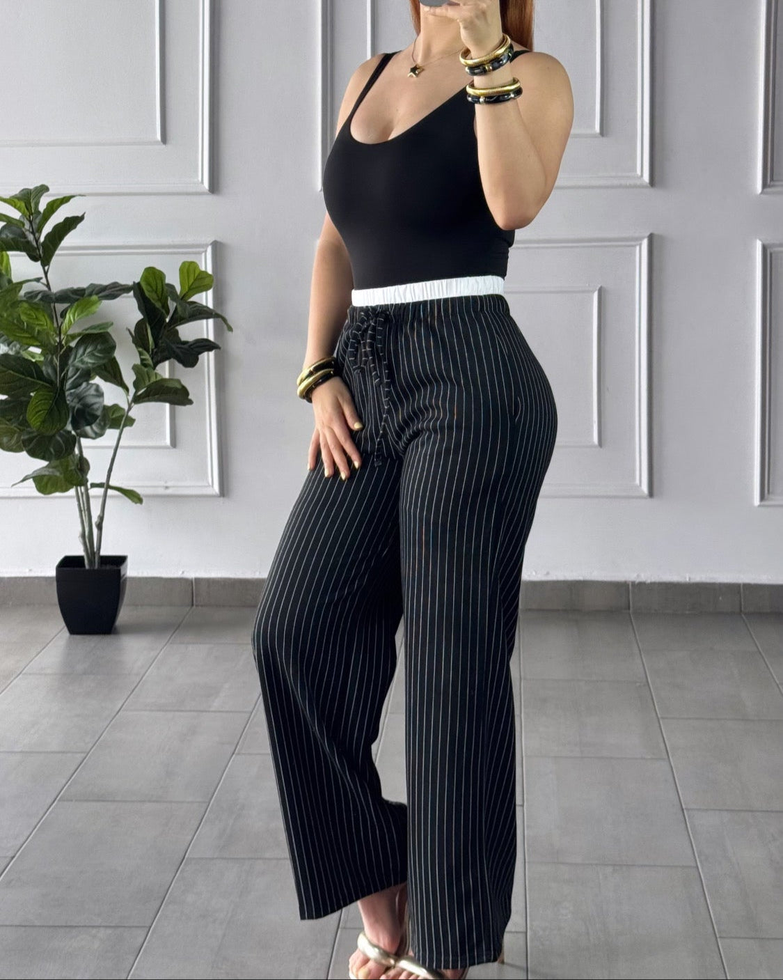 Pantalón Pretina Lineas
