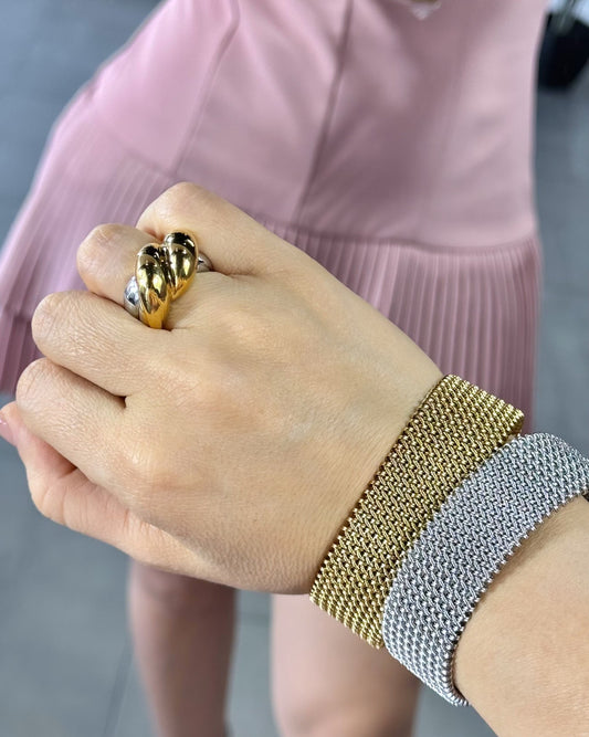 Pulsera Chunky Tejida