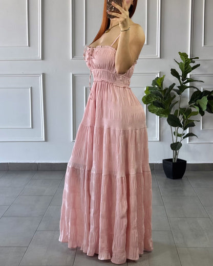Vestido Rosa Palo