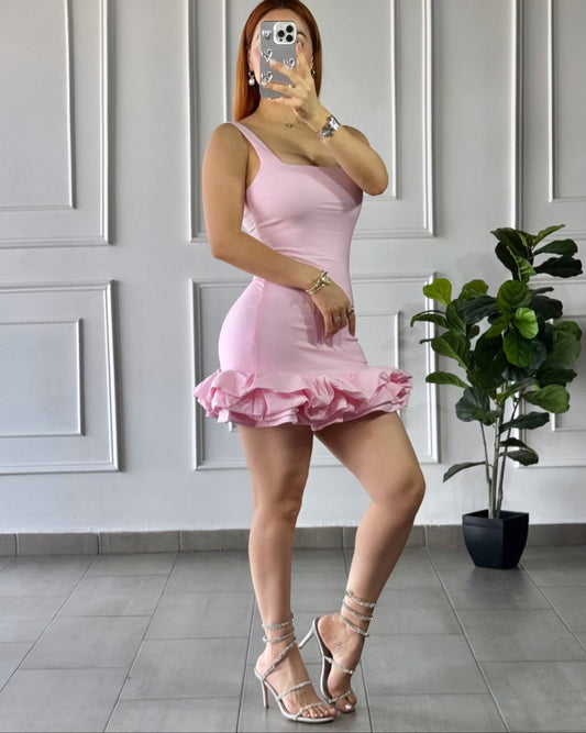 Vestido Pink Patoles