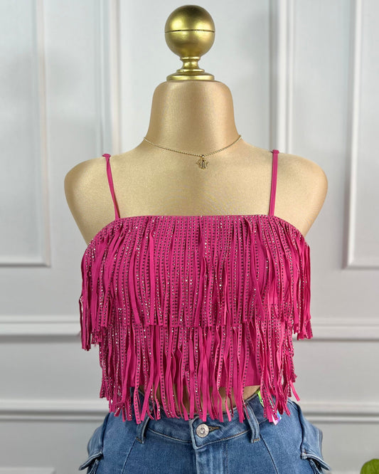 Top Barbas Pink