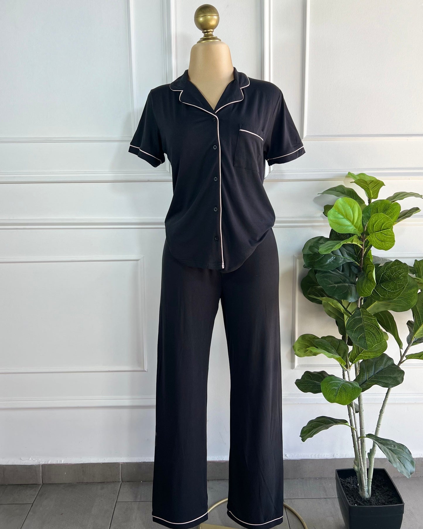 Pijama Black 3 Piezas