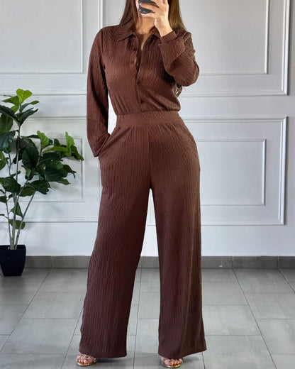 Enterizo Plisado Moka