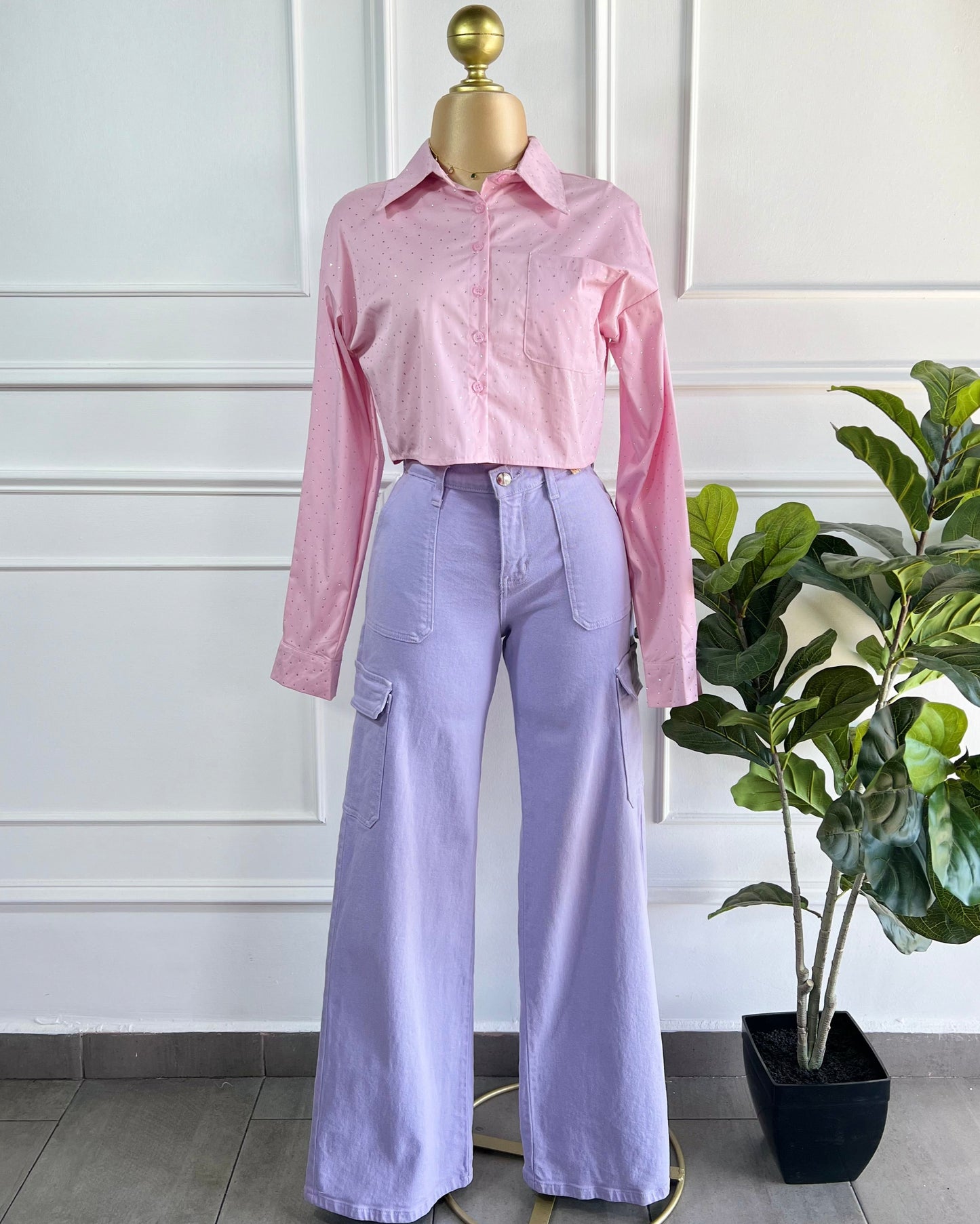 Pantalon Vibrant Lila