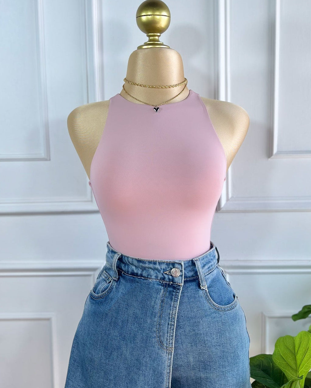 Bodsysuit Dusty Pink