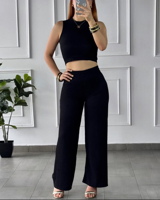 Conjunto Corrugado Negro