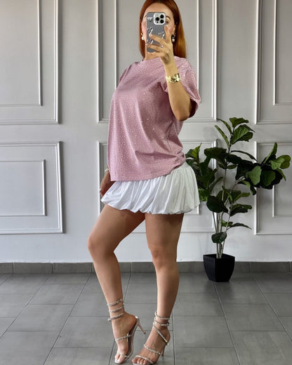Camisa Brillos Pink