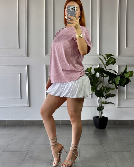 Camisa Brillos Pink