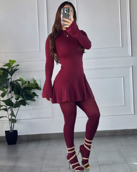 Vestido Burgundy