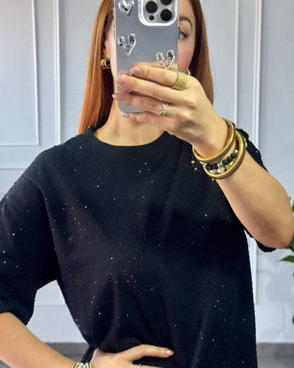 Camisa Brillos Black