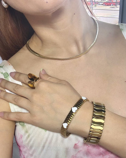 Pulsera 3 Corazones