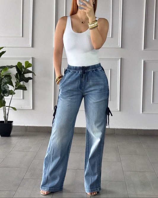 Jeans Elastico Vibrant