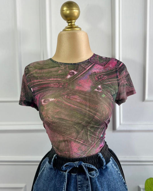 Pantiblusa Multi Morada