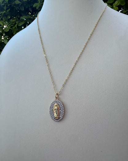 Collar Virgen Bicolor