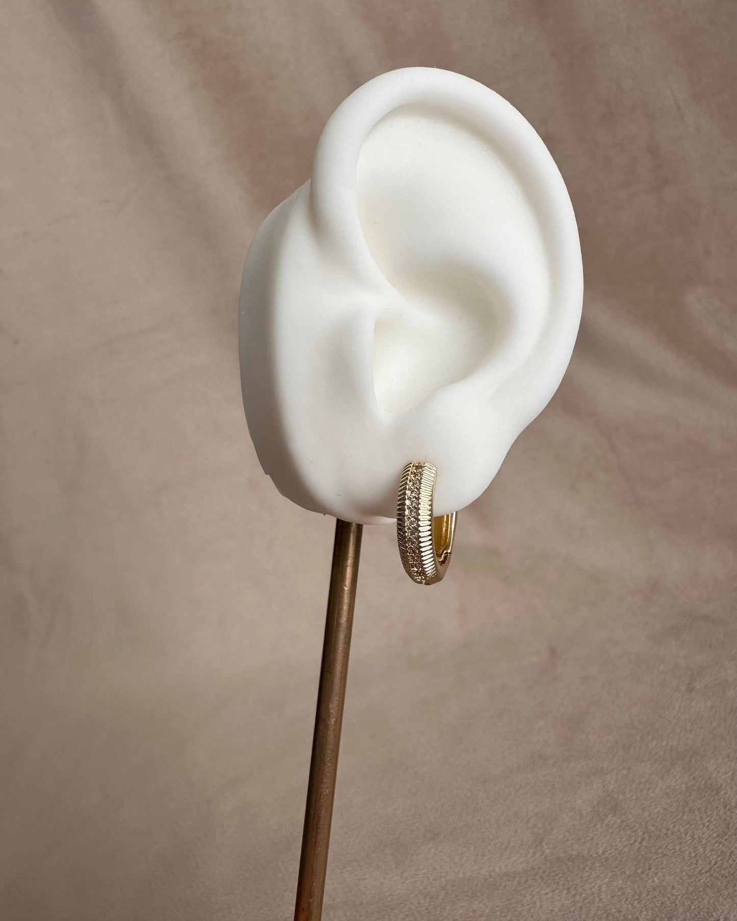 Arracada Linea de Brillo