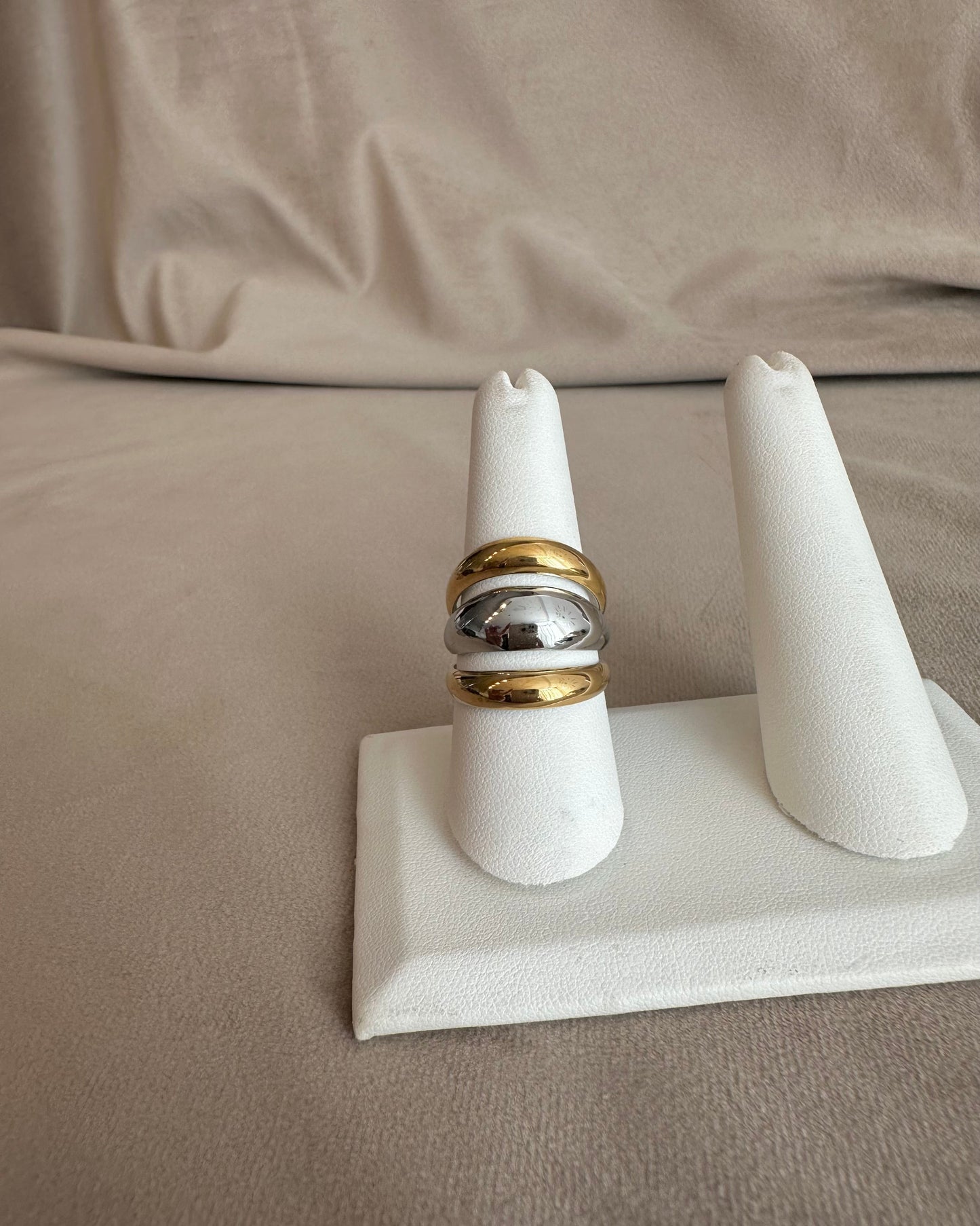 Anillo Bicolor Triple