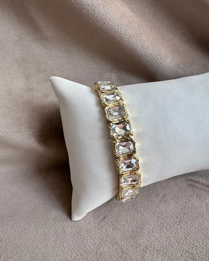 Pulsera Cuadro Brillo