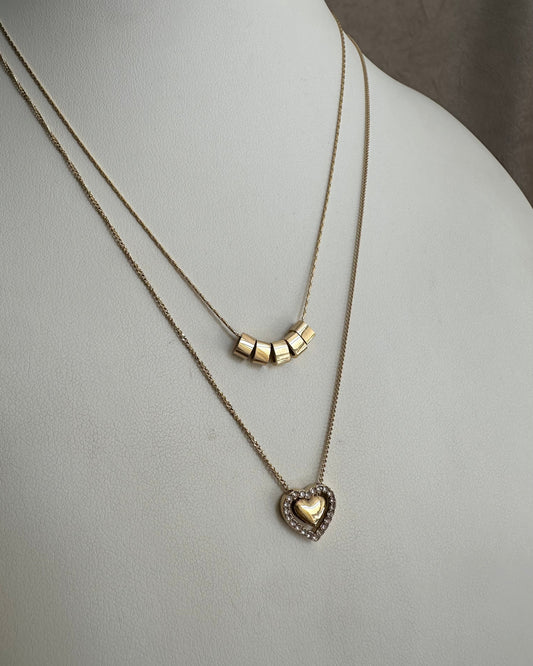 Collar Balines Dorado