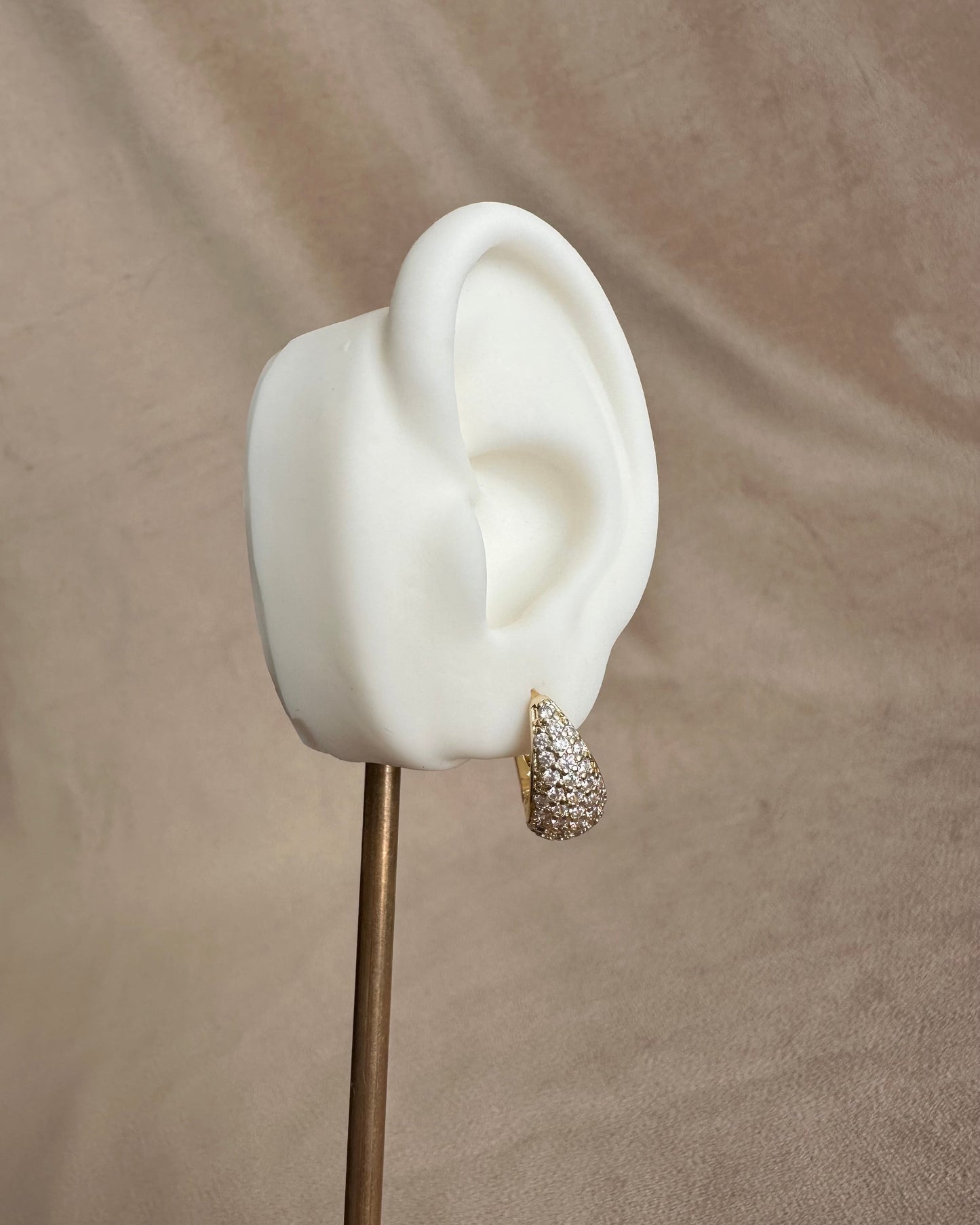 Arracada Gota Brillo