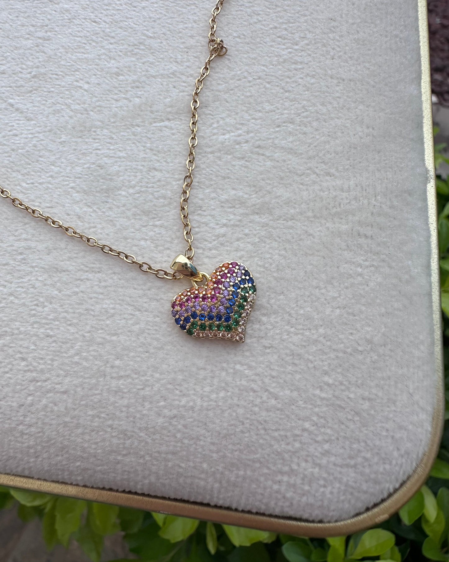 Collar Corazón Multi