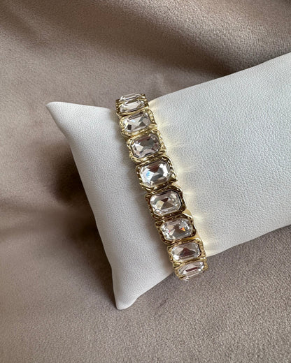 Pulsera Cuadro Brillo