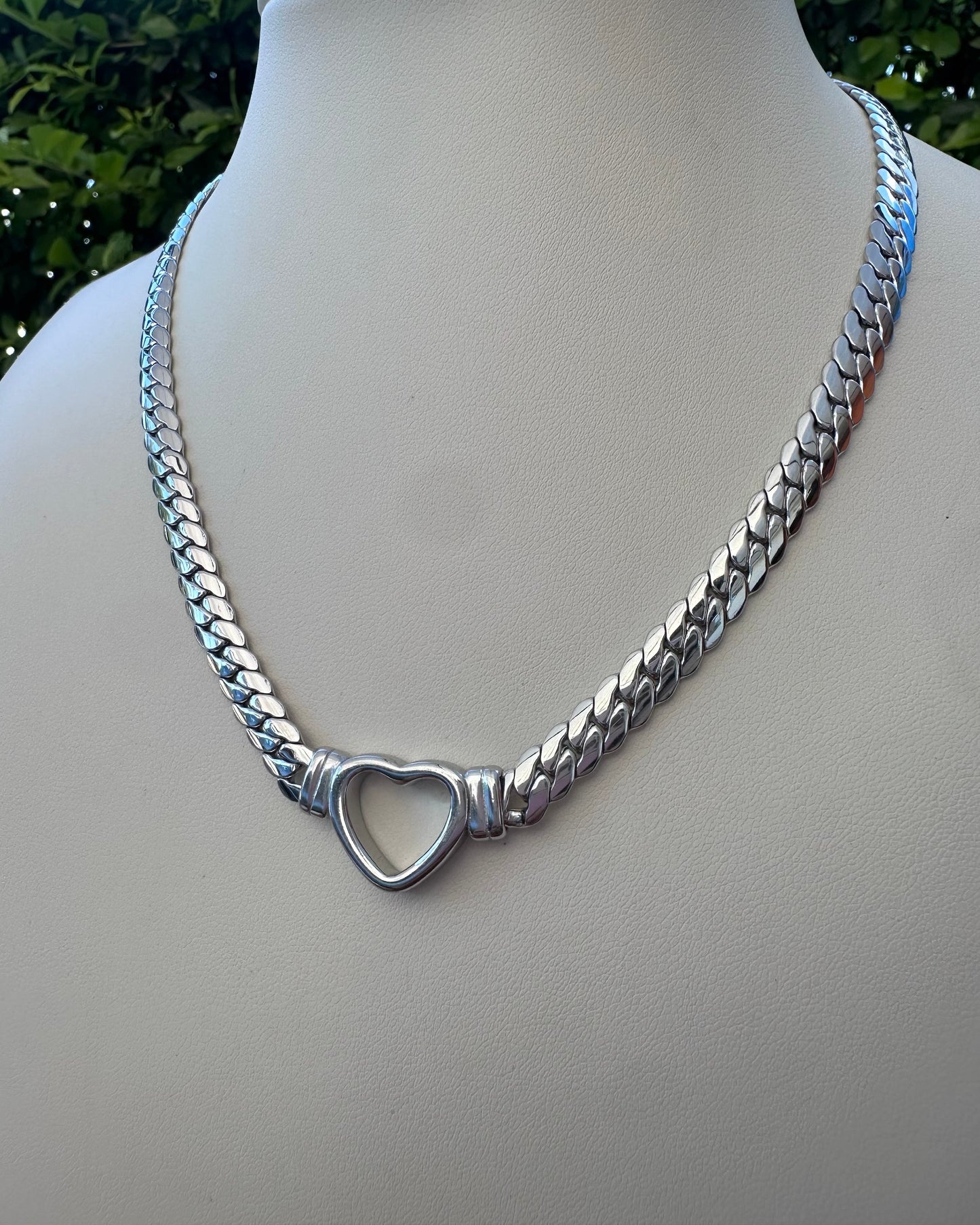 Collar Corazón Val Plata