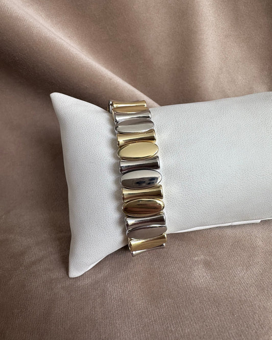 Pulsera Chunky Bicolor