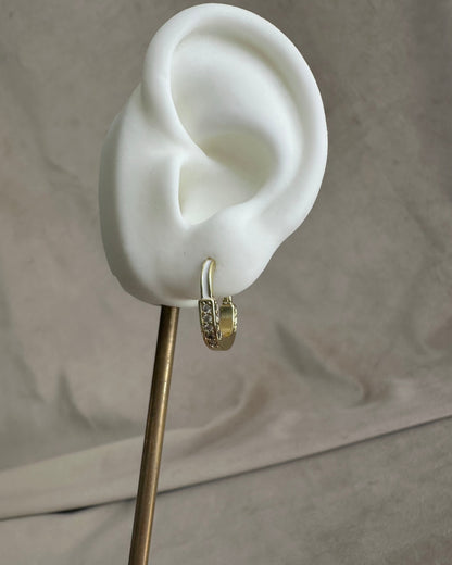 Arracada Cuadrada Chica