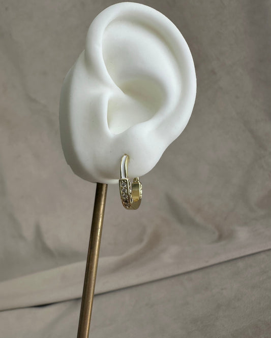 Arracada Cuadrada Chica