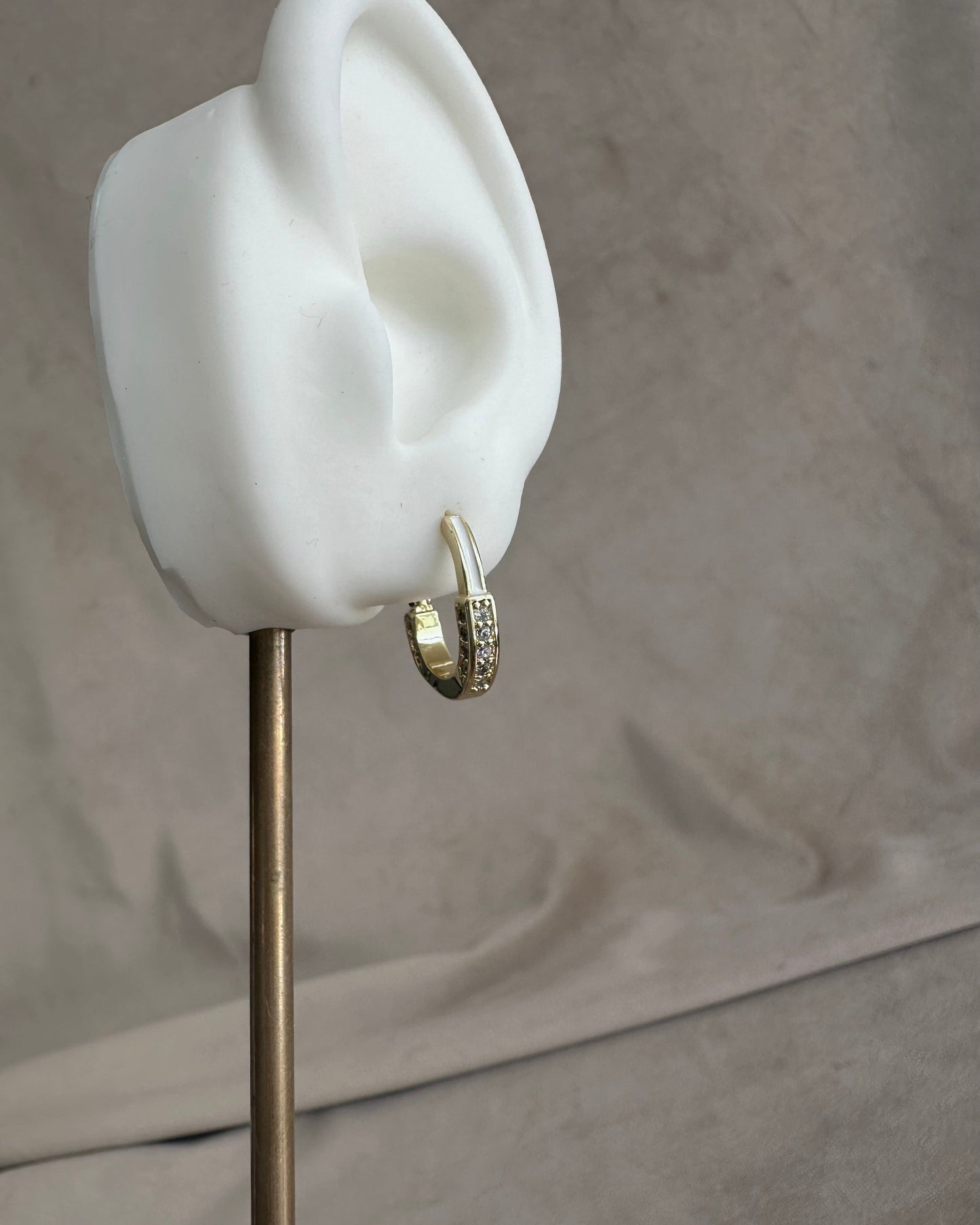 Arracada Cuadrada Chica