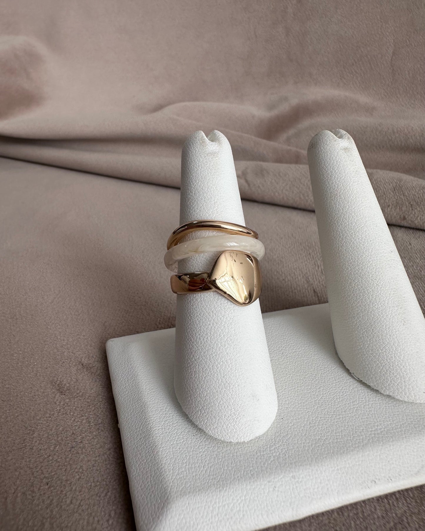 Set Anillo Beige Rom