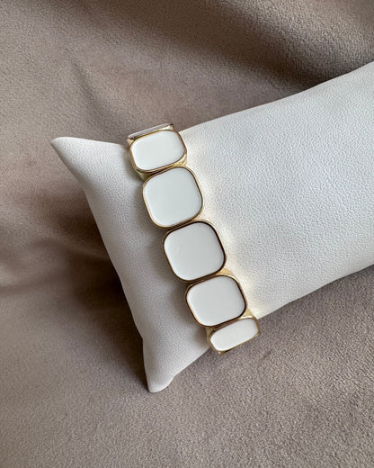 Pulsera Block Blanco