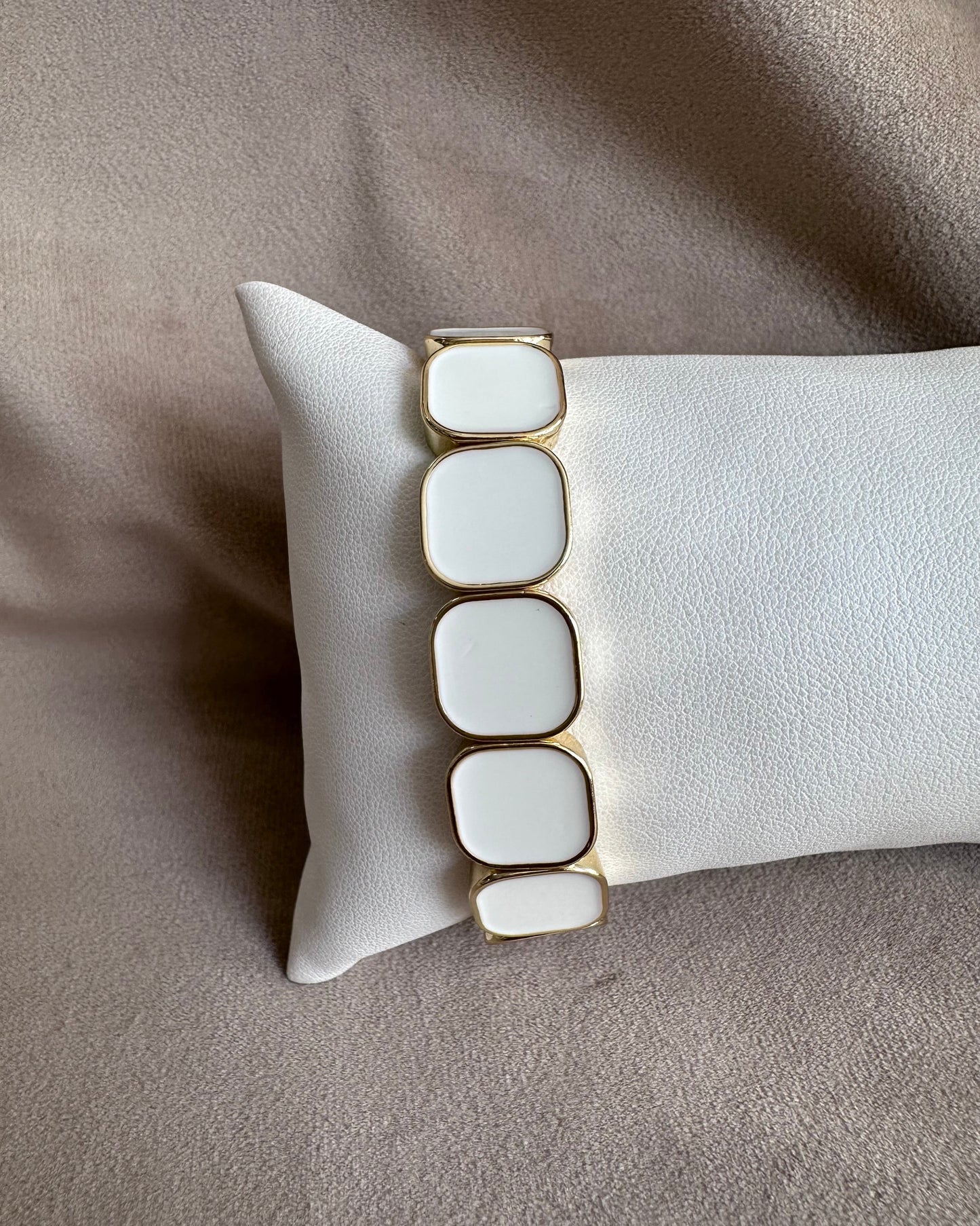 Pulsera Block Blanco