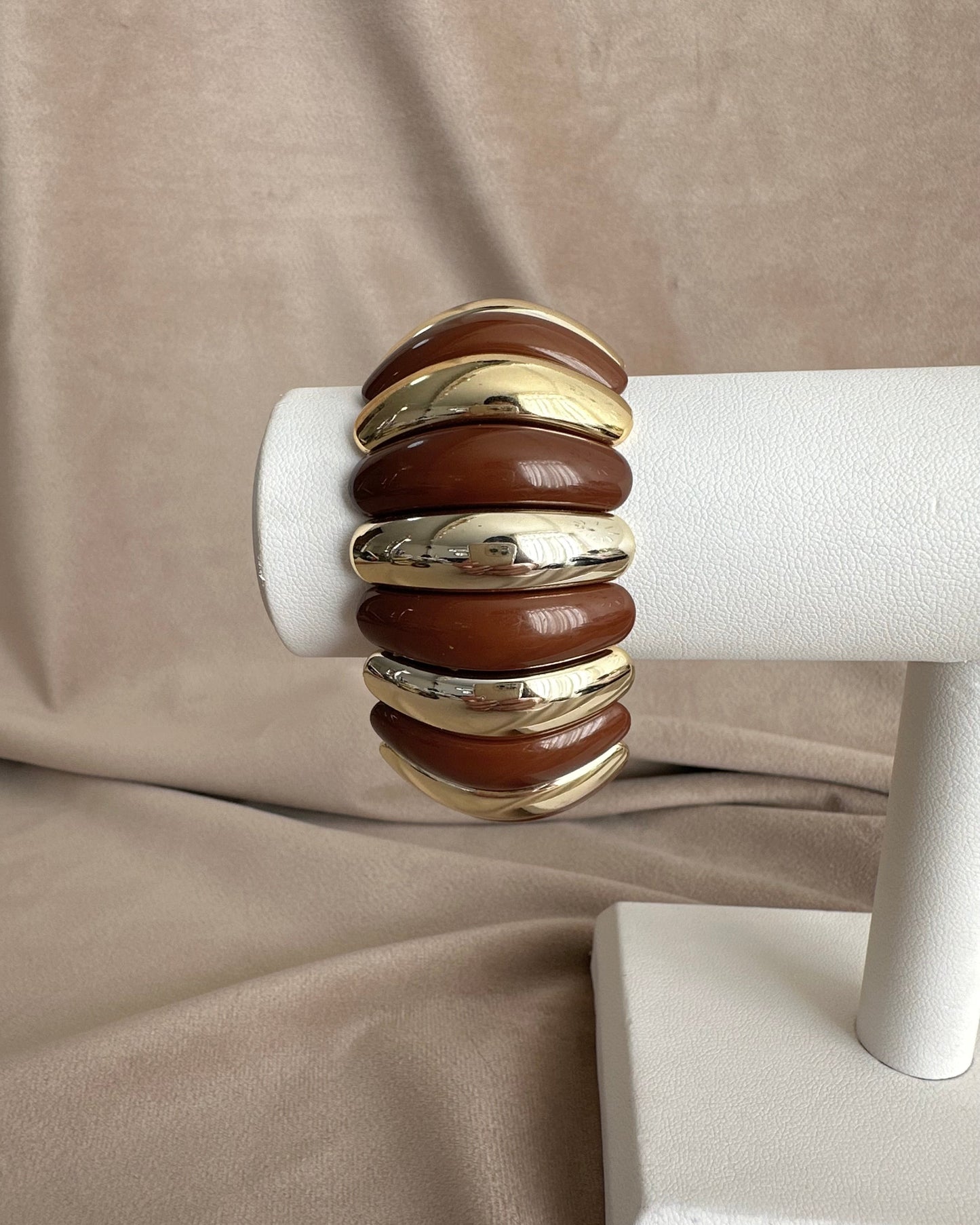 Pulsera Chunky Café