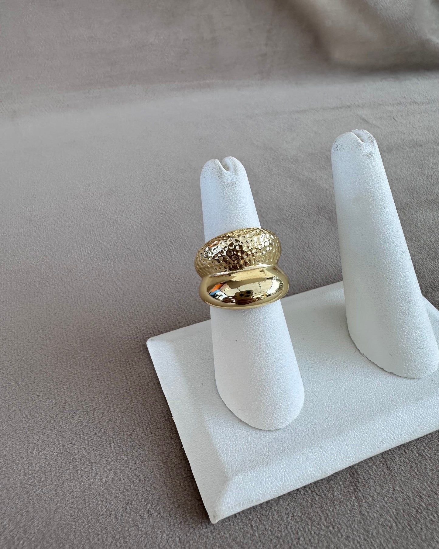 Anillo Chunky Grabado