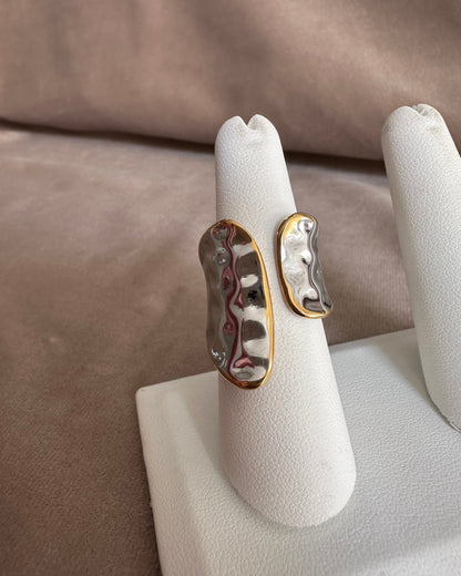 Anillo Chunky Bicolor