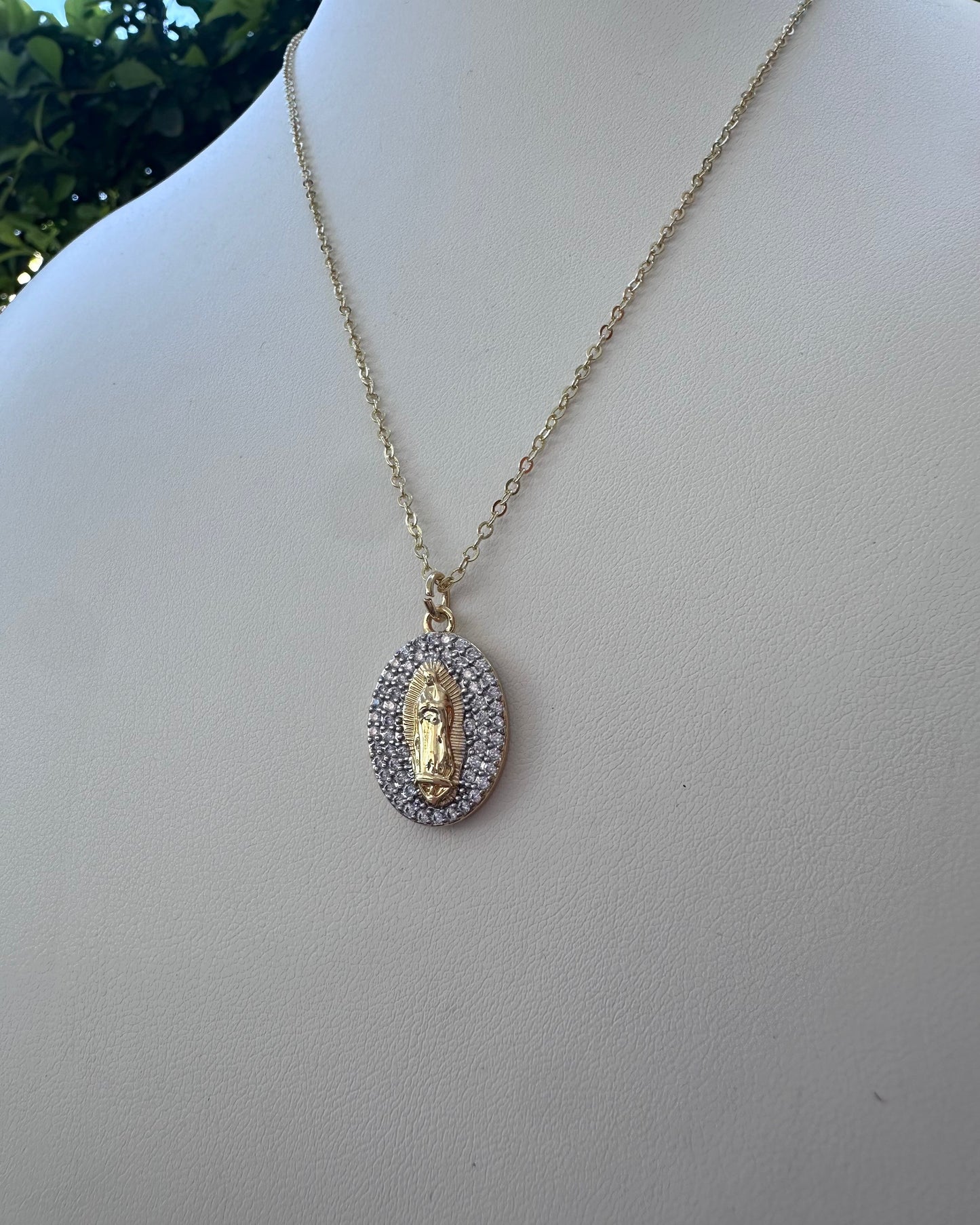 Collar Virgen Bicolor