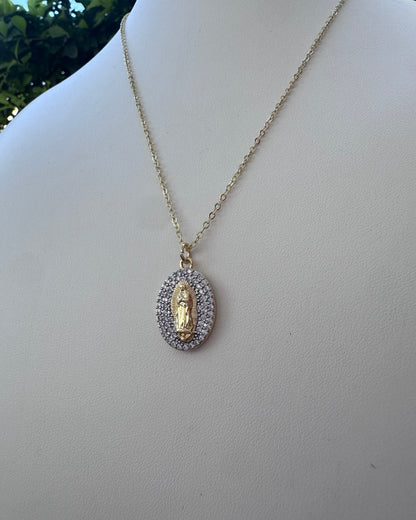 Collar Virgen Bicolor