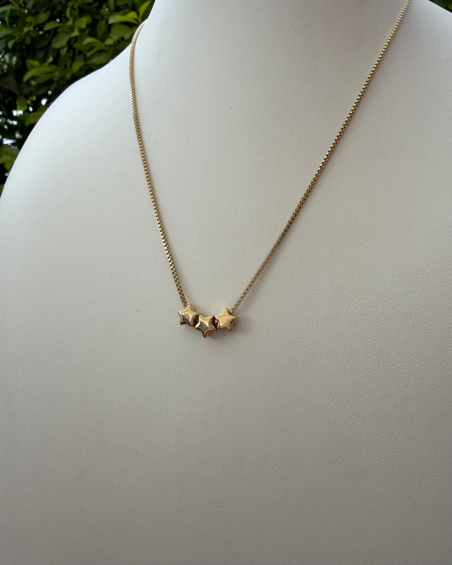Collar Estrellas Doradas