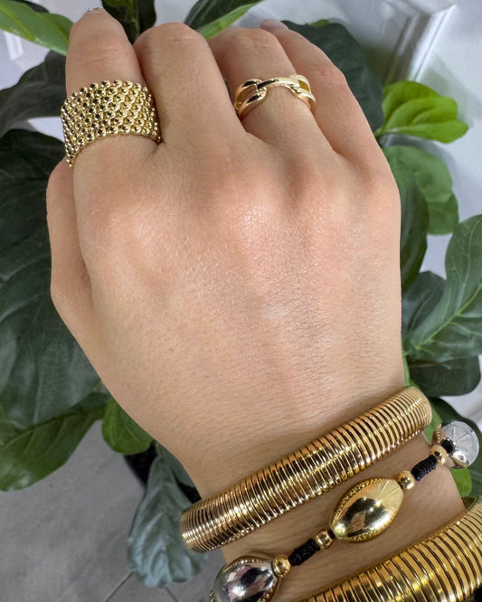 Anillo Grueso Grabado
