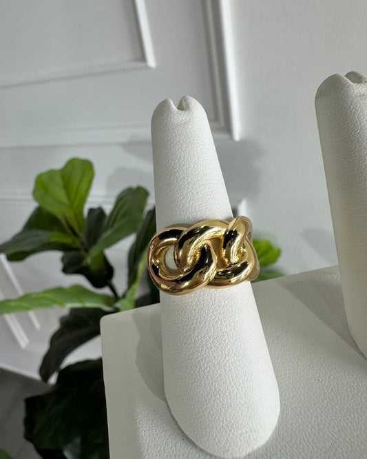 Anillo Cadena Chunky