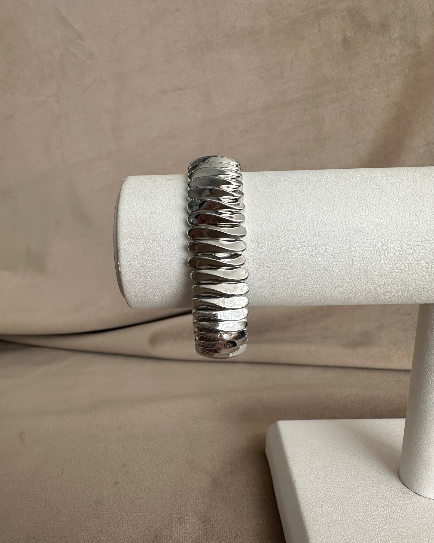 Pulsera Chunky Z Plata