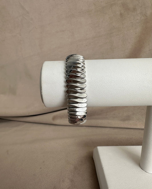 Pulsera Chunky Z Plata