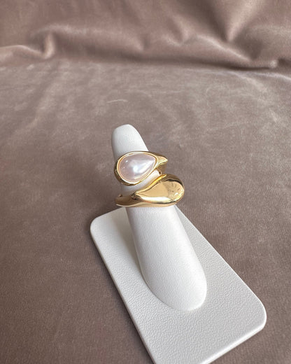 Anillo Perla Gota