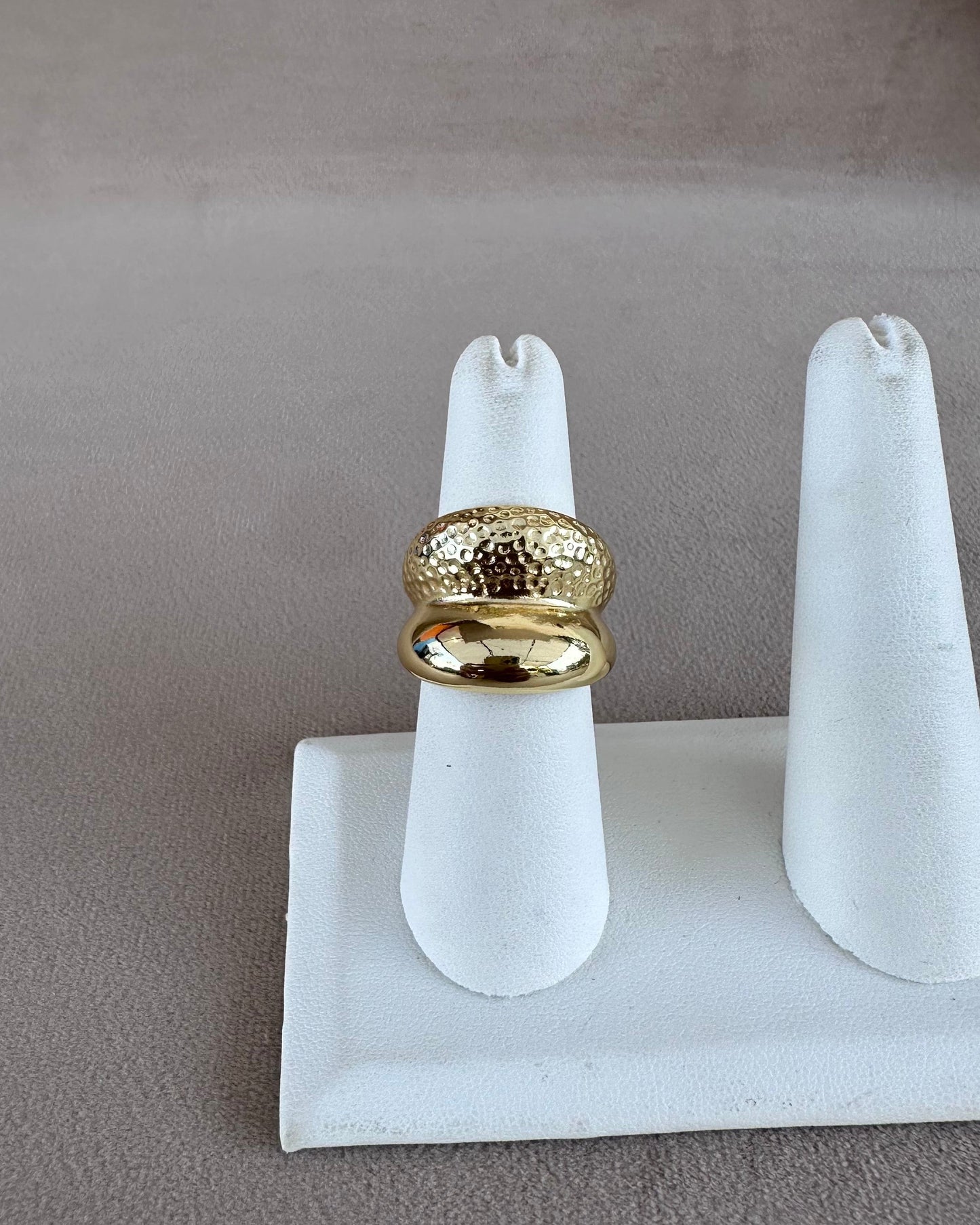 Anillo Chunky Grabado