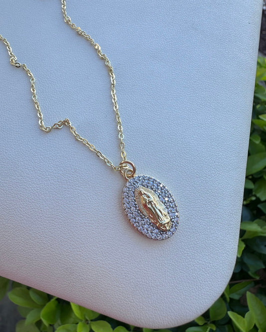 Collar Virgen Bicolor
