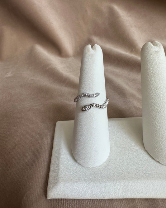 Anillo Serpiente Plata