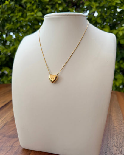 Collar Corazón Inflado
