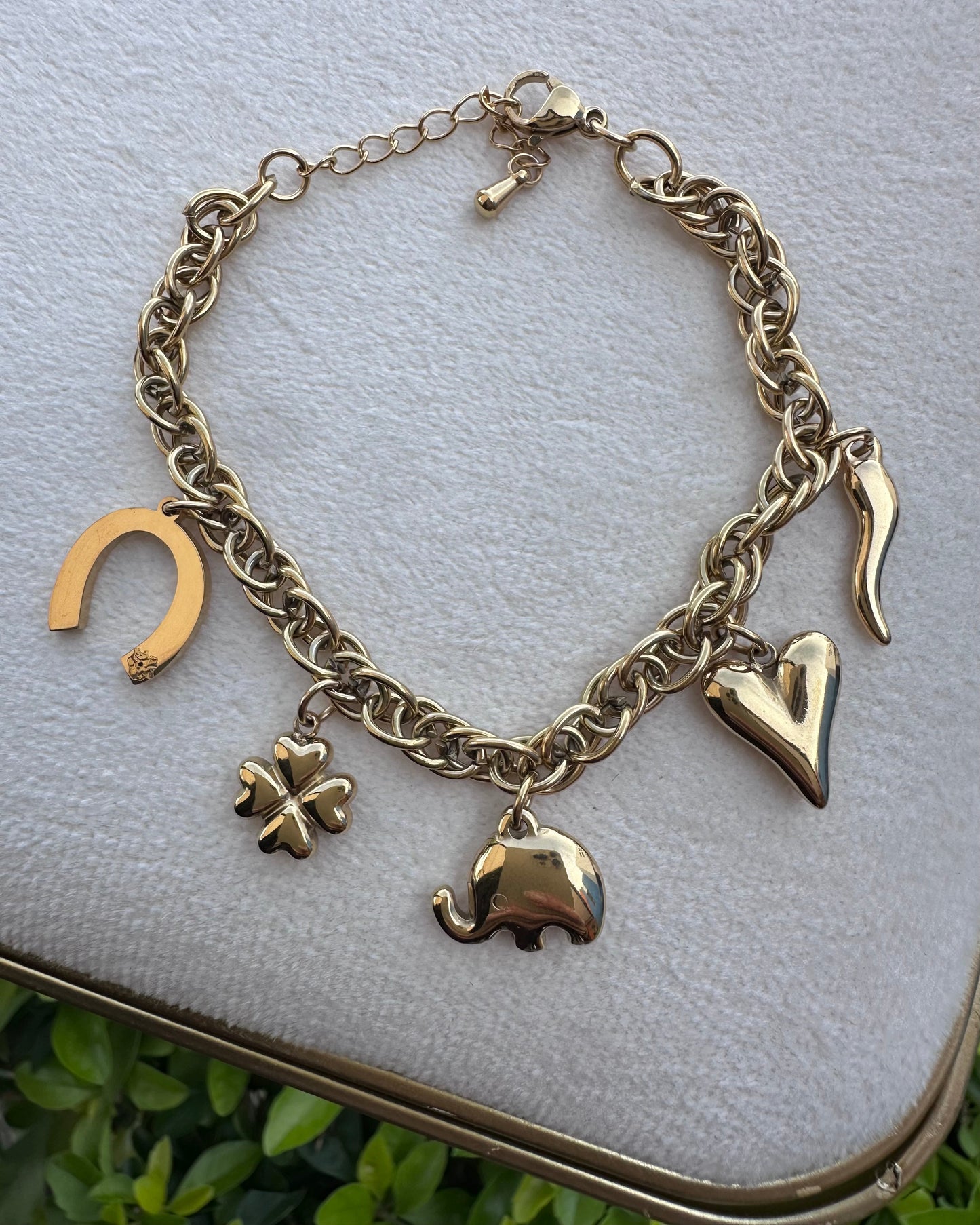 Pulsera Dijes Suerte