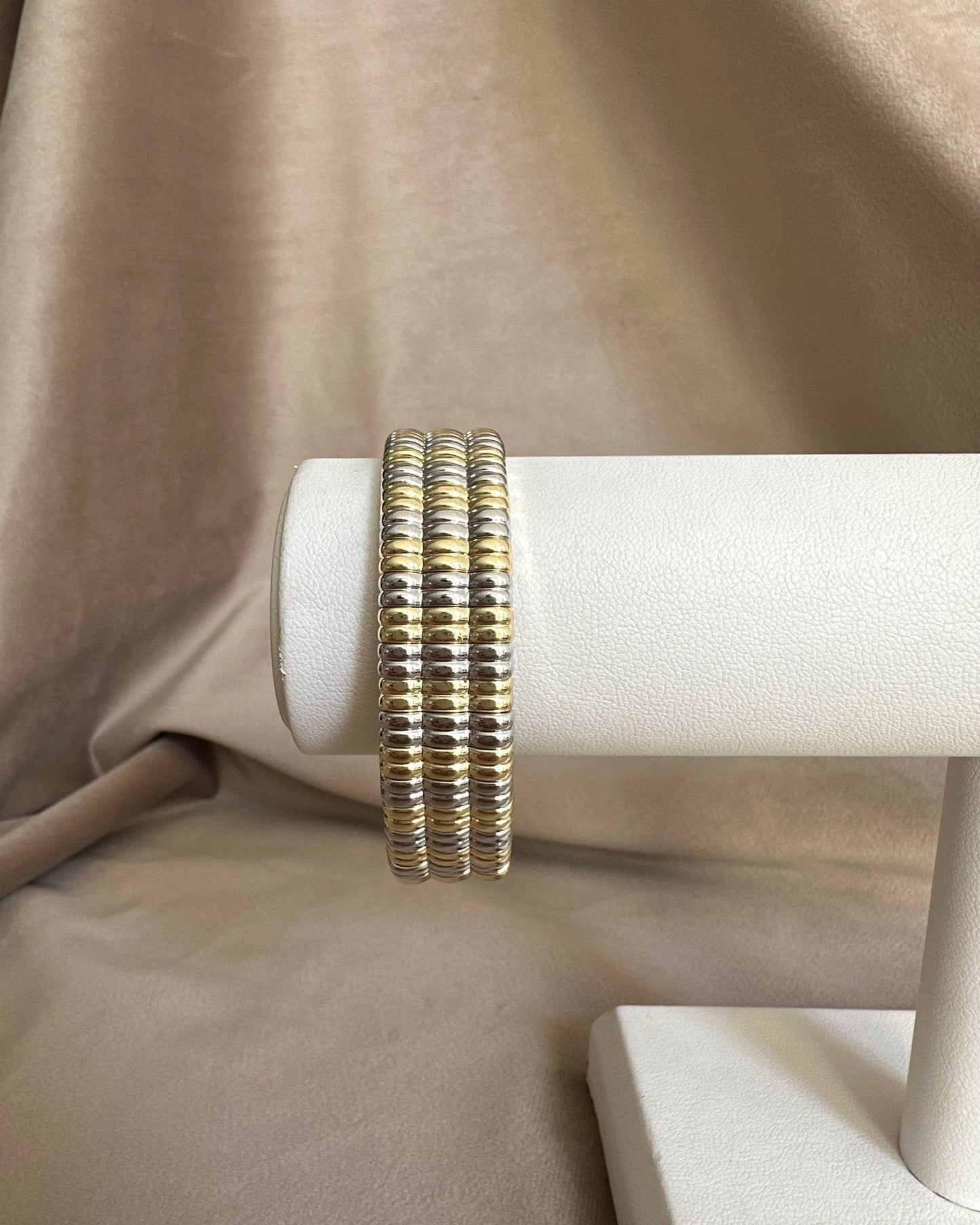 Pulsera Chunky Bicolor